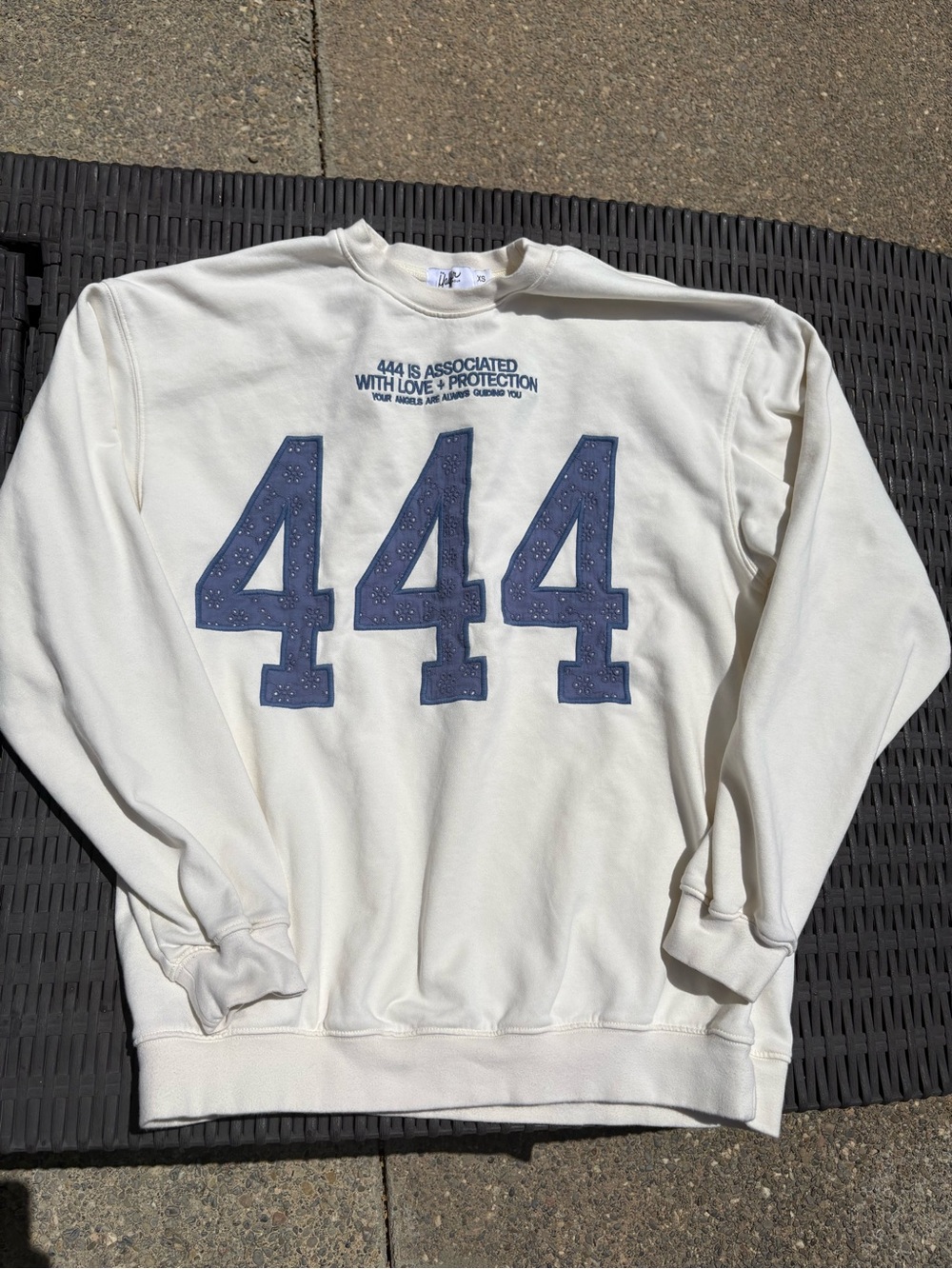 Mayfair Group x Revolve| 444 Crewneck Sweatshirt | Sz XS | OG- $90 - Picture 3 of 8